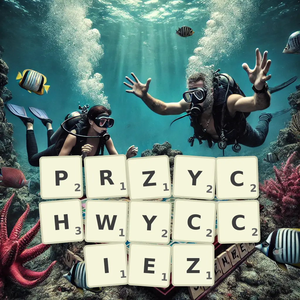 Słowa z liter PRZYCHWYĆCIEŻ