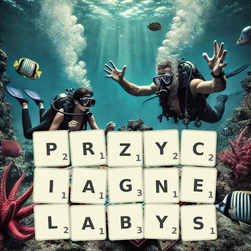 Słowa z liter PRZYCIĄGNĘŁABYŚ