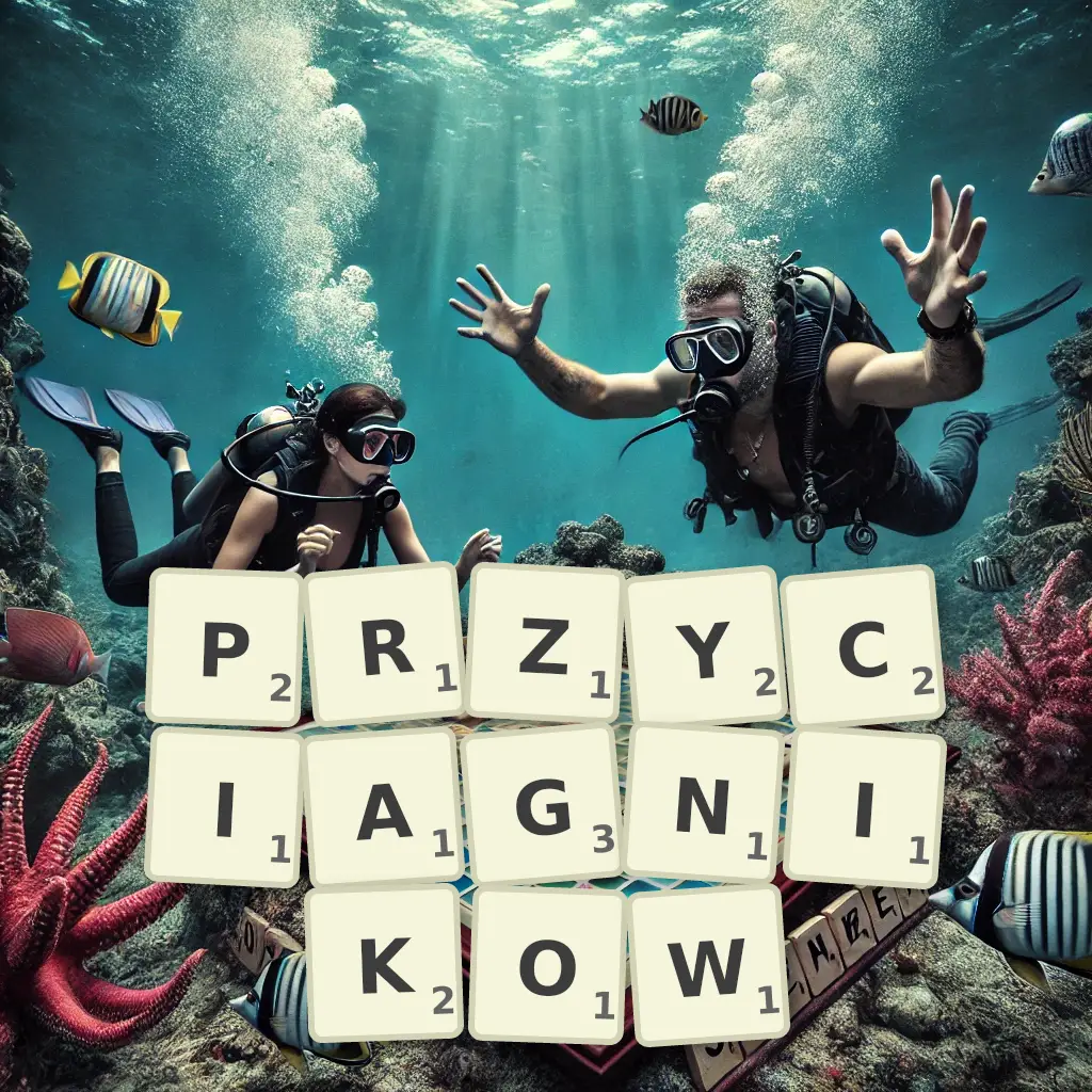 Słowa z liter PRZYCIĄGNIKÓW