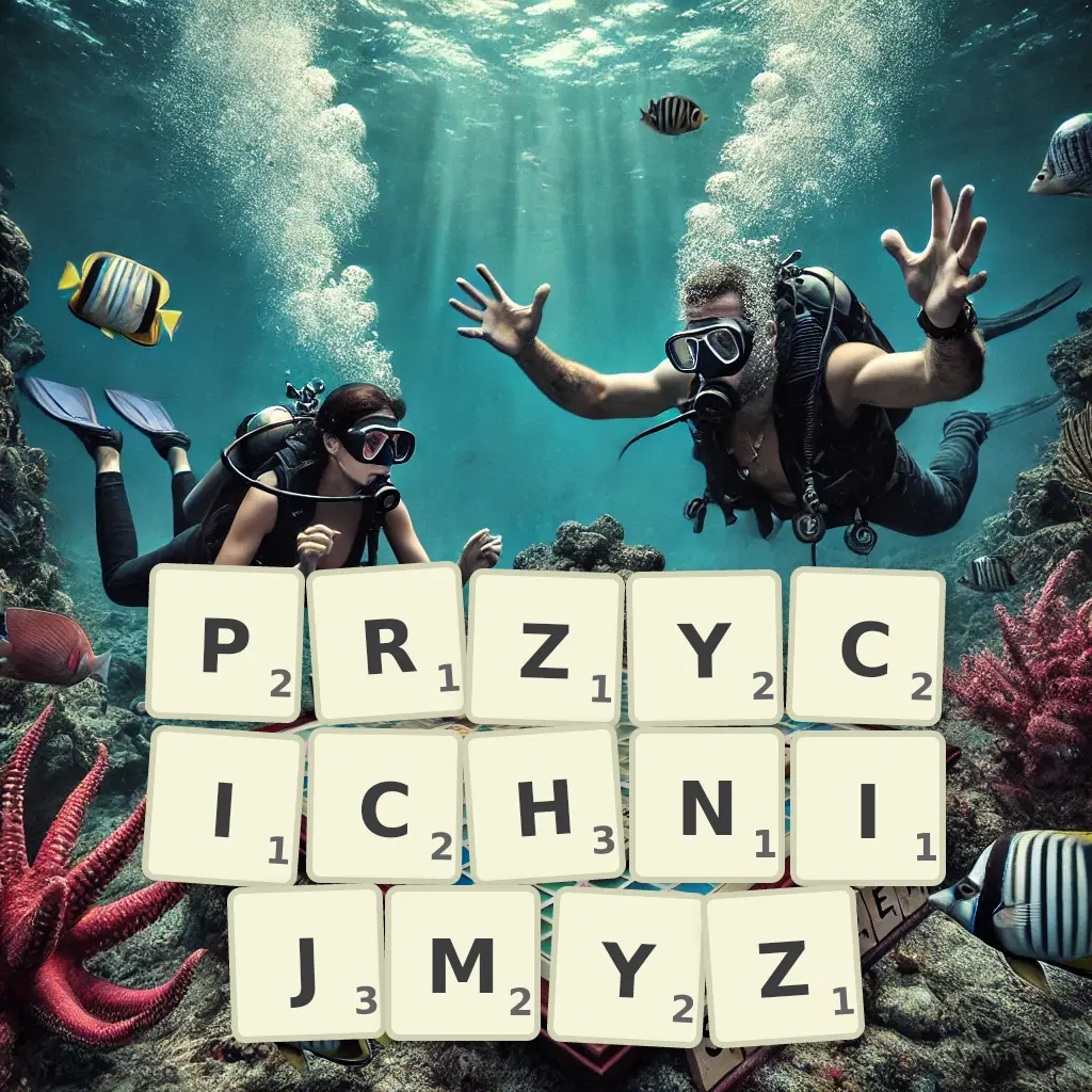 Słowa z liter PRZYCICHNIJMYŻ