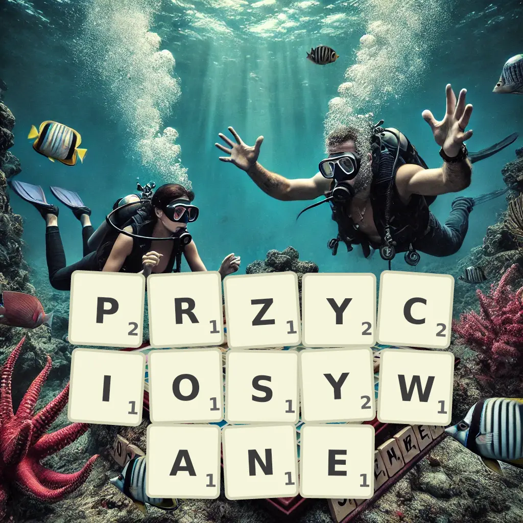 Lista słów z liter PRZYCIOSYWANE Słowa z liter PRZYCIOSYWANE
