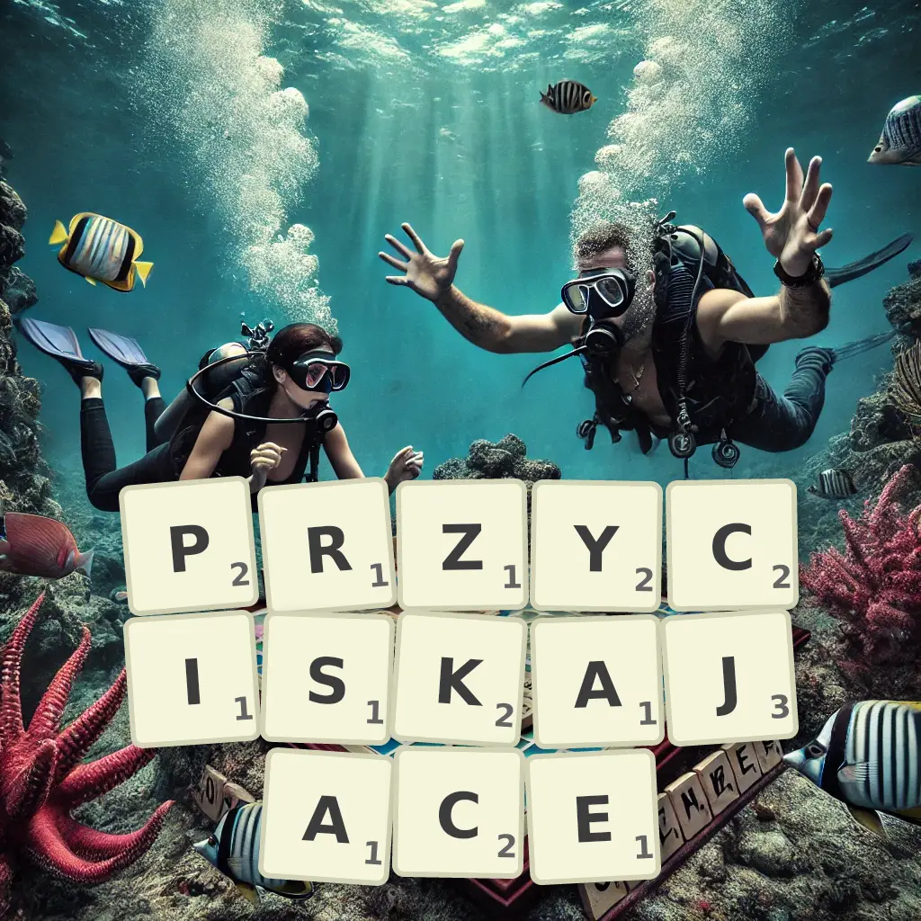 Słowa z liter PRZYCISKAJĄCE
