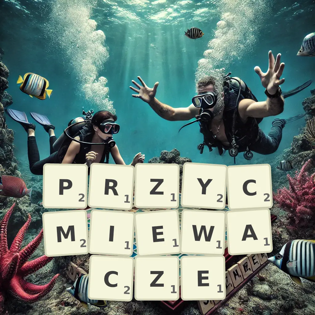 Słowa z liter PRZYĆMIEWACZE