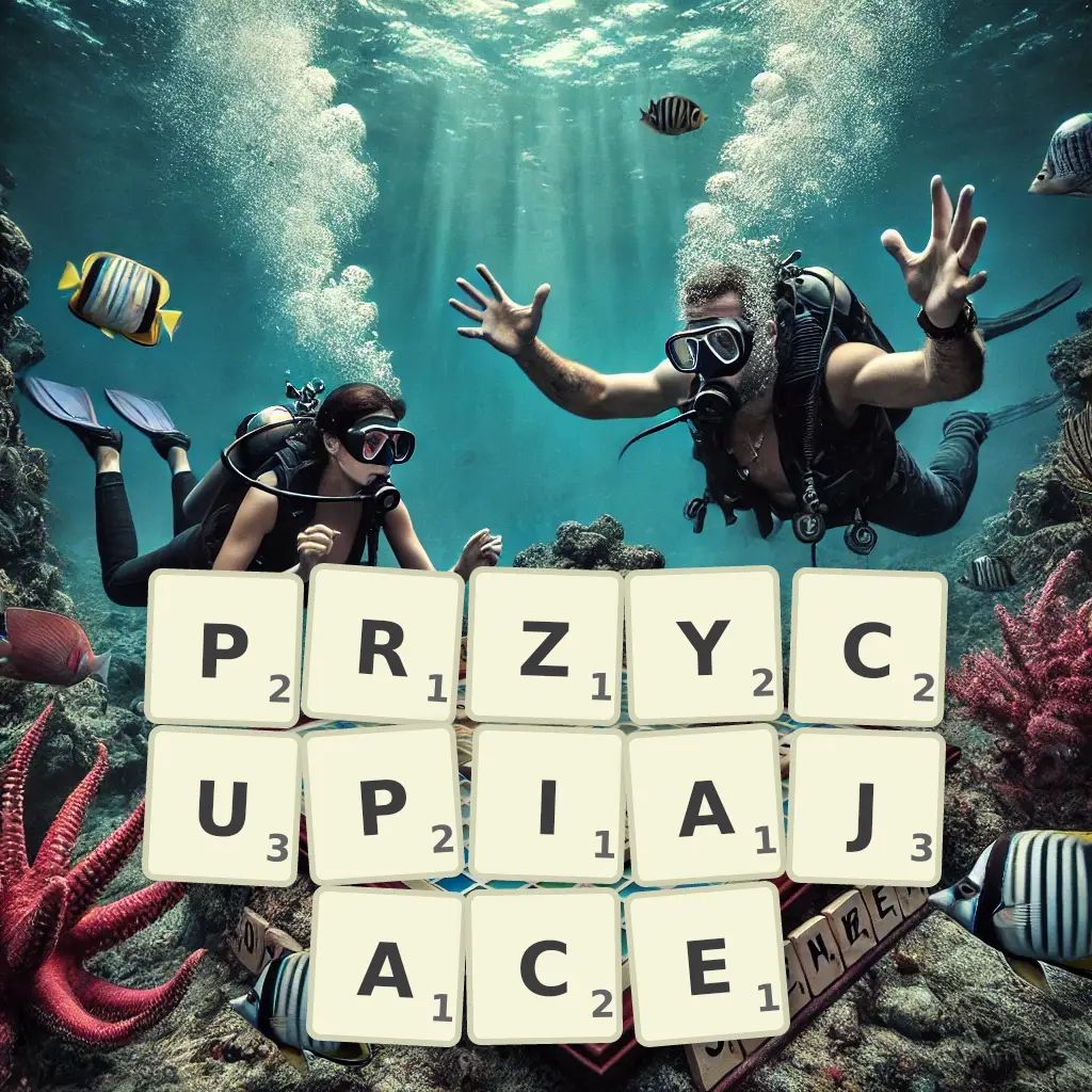 Słowa z liter PRZYCUPIAJĄCE
