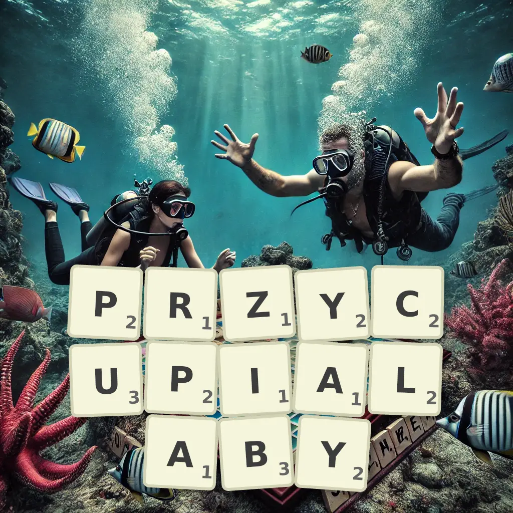 Słowa z liter PRZYCUPIAŁABY