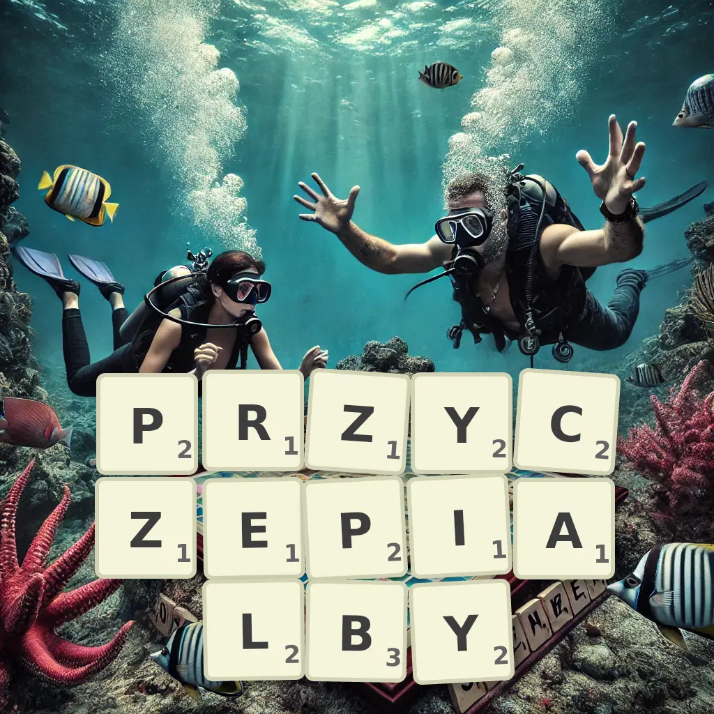 Słowa z liter PRZYCZEPIAŁBY