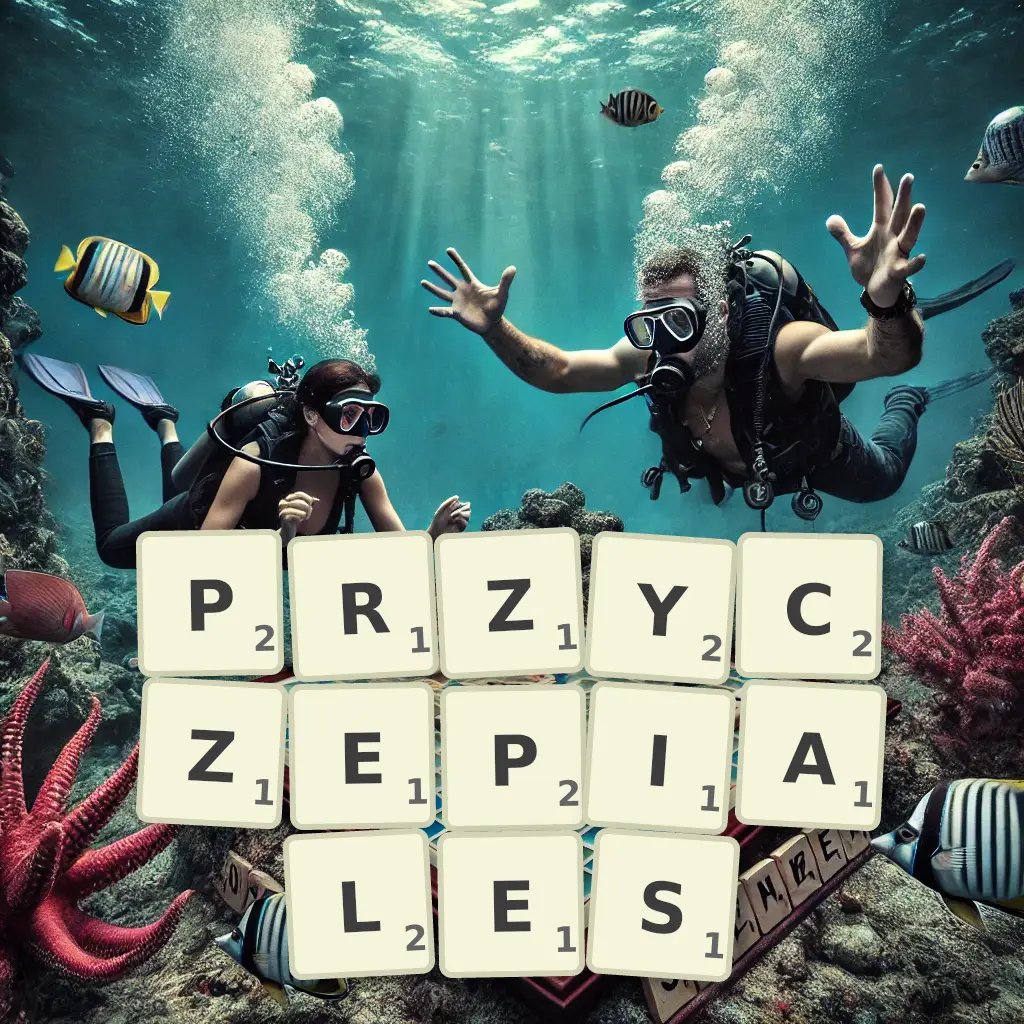 Słowa z liter PRZYCZEPIAŁEŚ