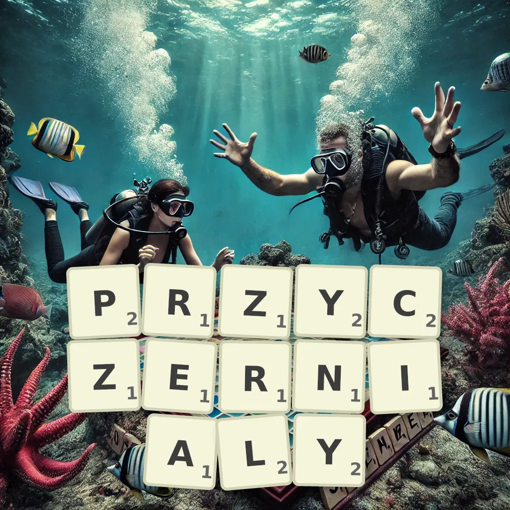 Słowa z liter PRZYCZERNIAŁY
