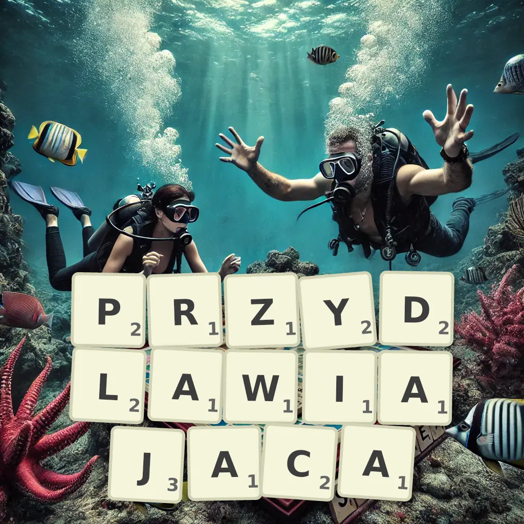 Lista słów z liter PRZYDŁAWIAJĄCĄ Słowa z liter PRZYDŁAWIAJĄCĄ