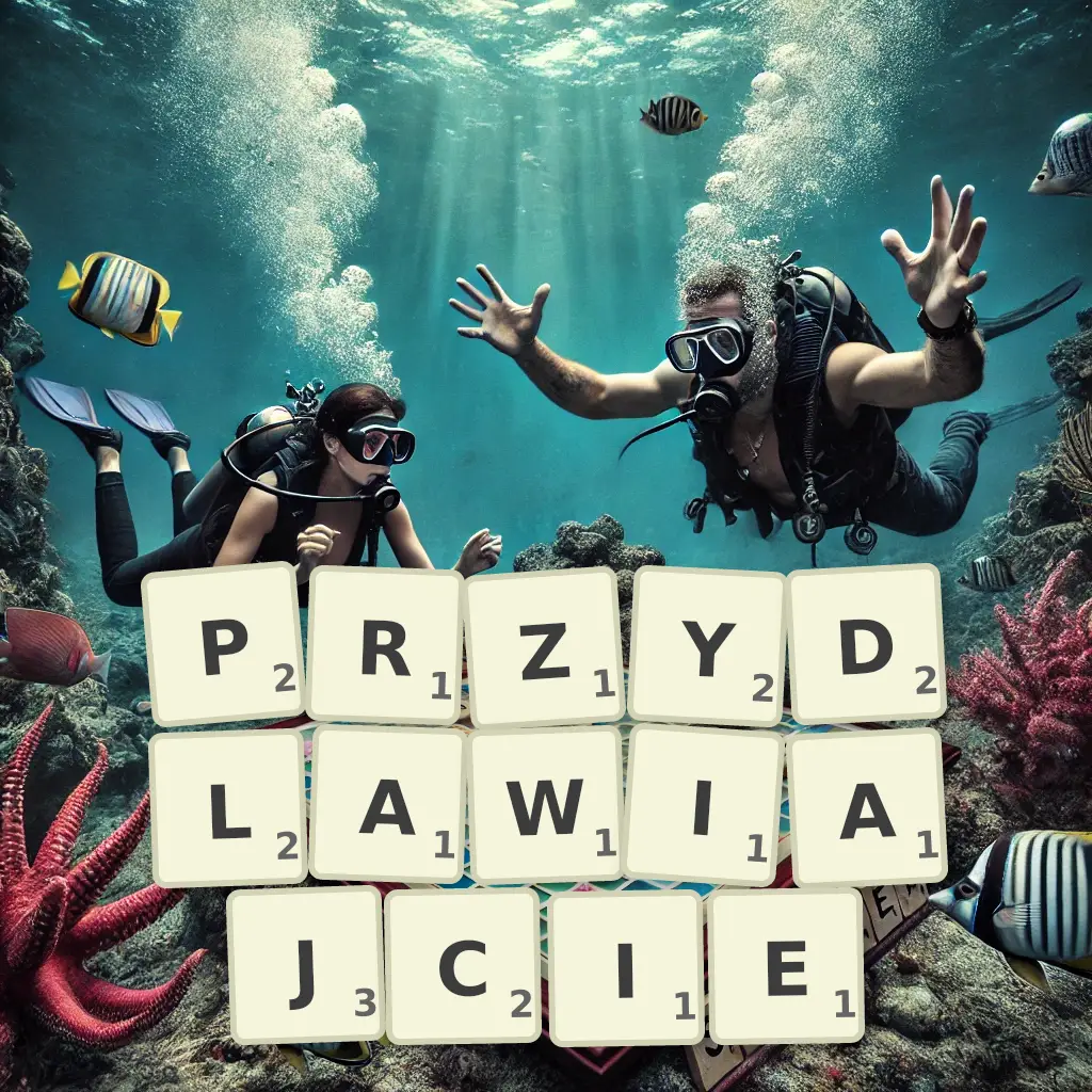 Słowa z liter PRZYDŁAWIAJCIE
