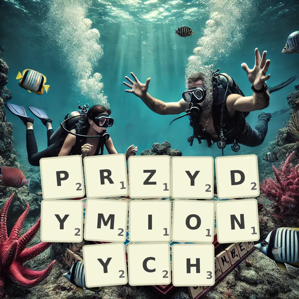 Słowa z liter PRZYDYMIONYCH