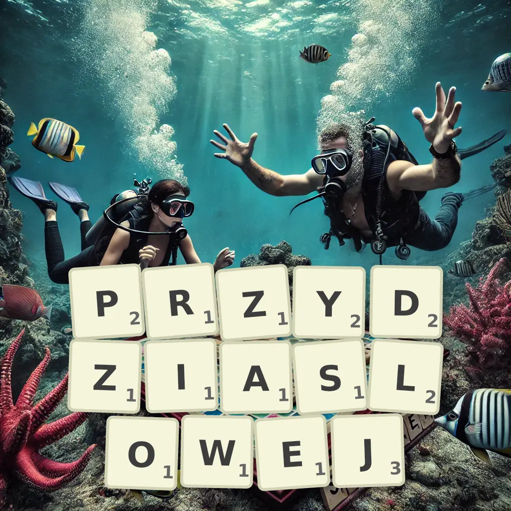 Słowa z liter PRZYDZIĄSŁOWEJ