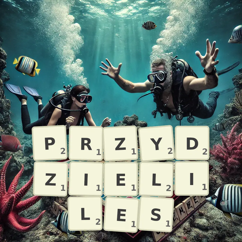 Słowa z liter PRZYDZIELIŁEŚ