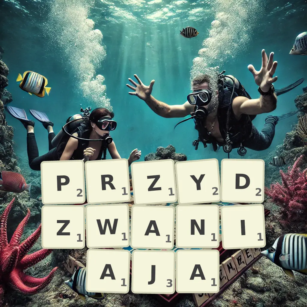 Słowa z liter PRZYDZWANIAJĄ
