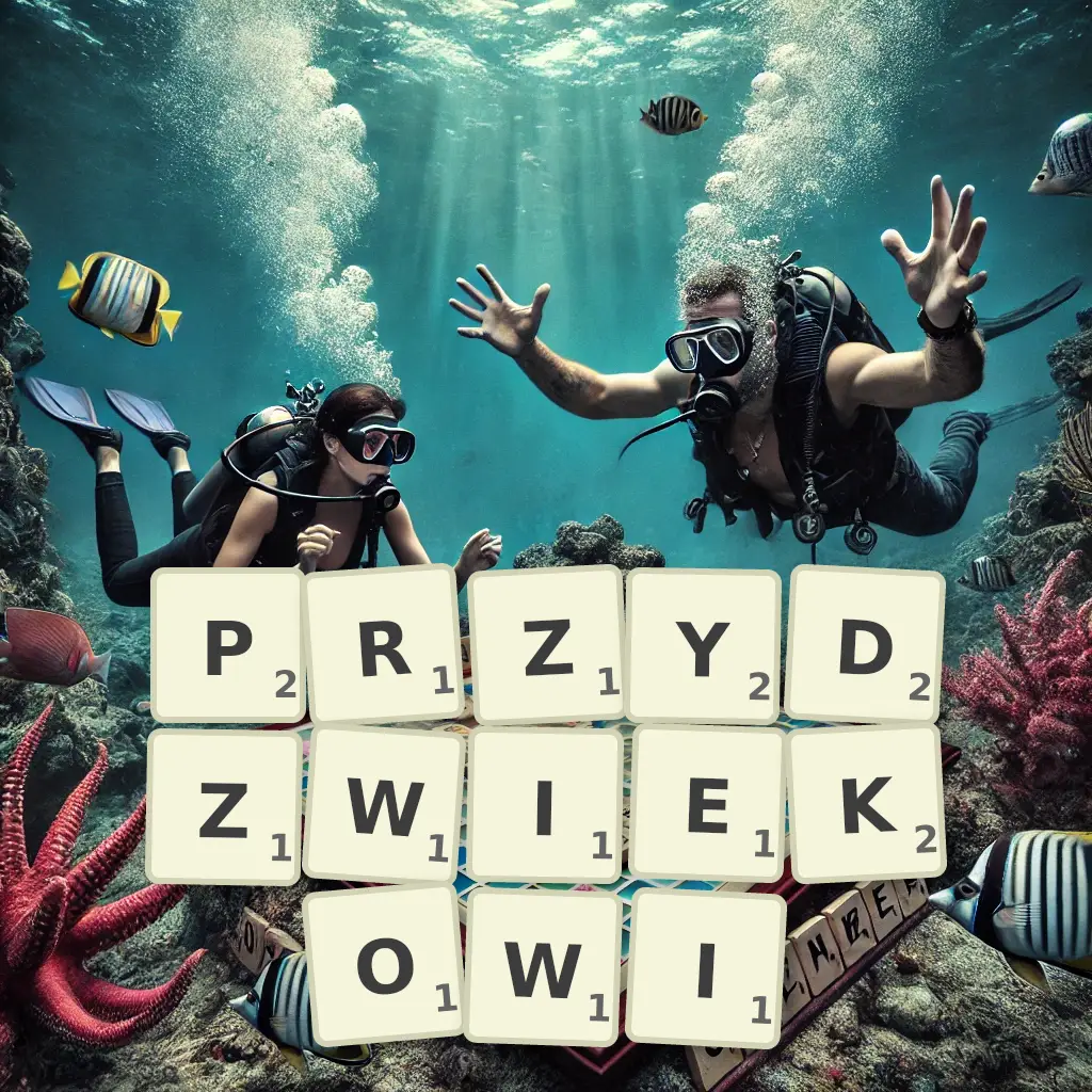 Słowa z liter PRZYDŹWIĘKOWI