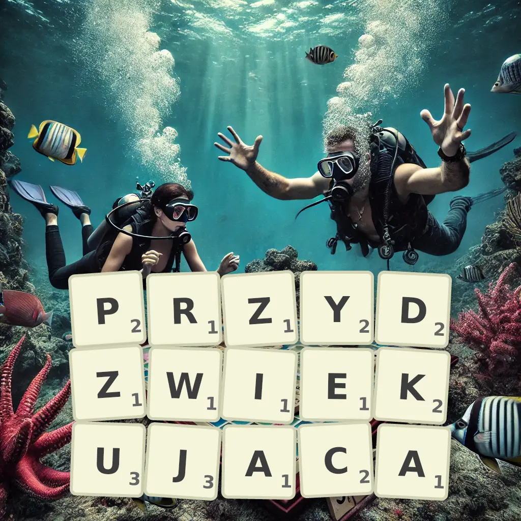 Słowa z liter PRZYDŹWIĘKUJĄCĄ
