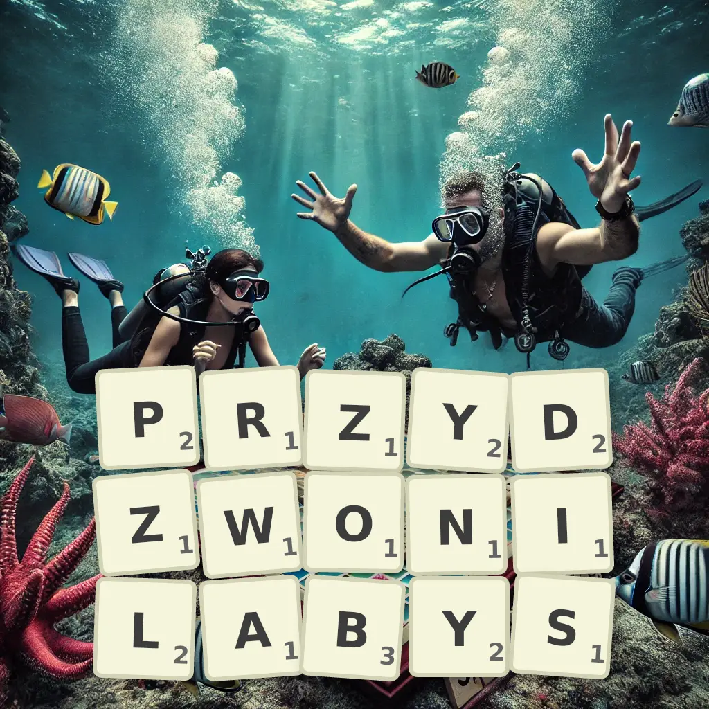 Słowa z liter PRZYDZWONIŁABYŚ