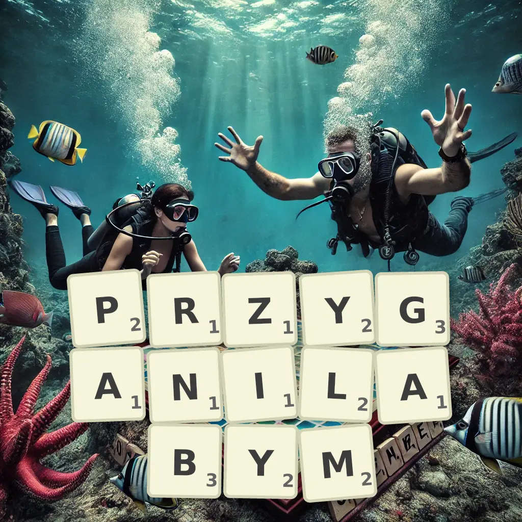 Słowa z liter PRZYGANIŁABYM
