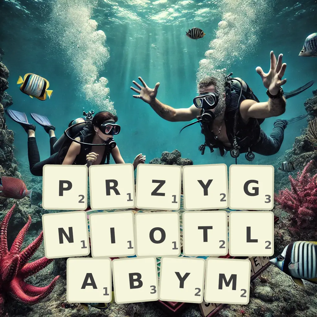 Słowa z liter PRZYGNIOTŁABYM