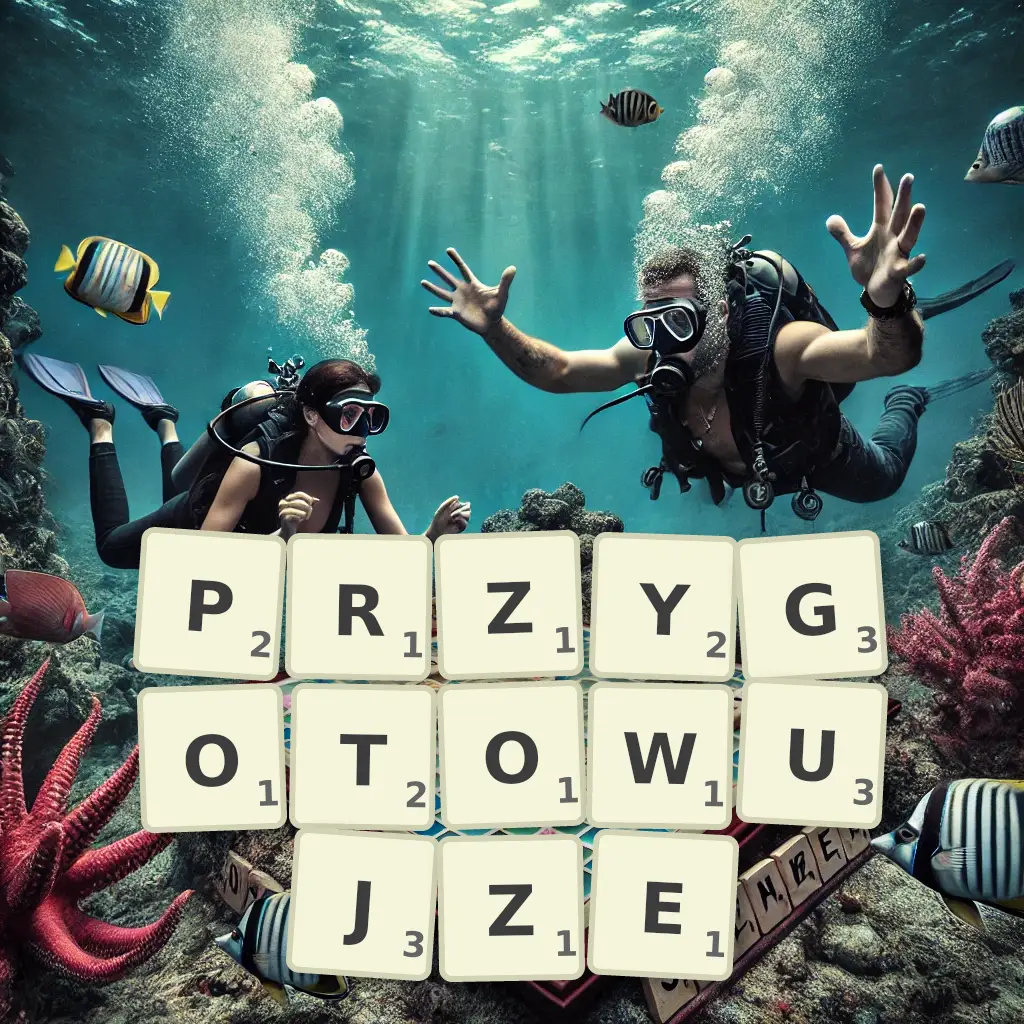 Słowa z liter PRZYGOTOWUJŻE