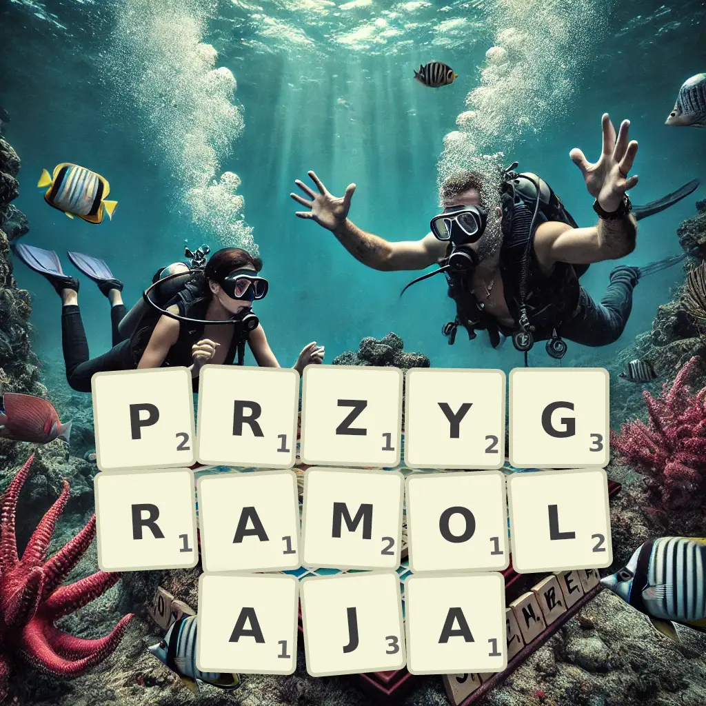 Słowa z liter PRZYGRAMOLAJĄ