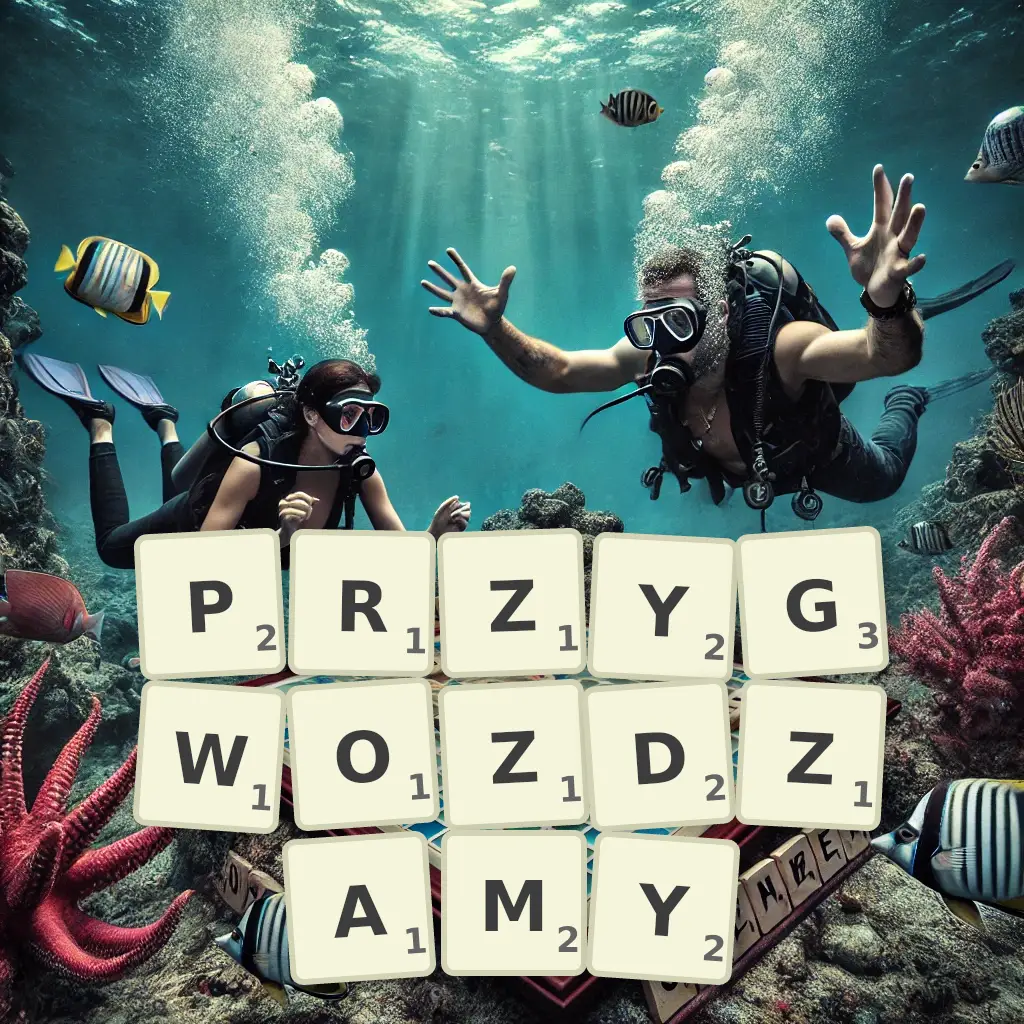 Słowa z liter PRZYGWOŻDŻAMY