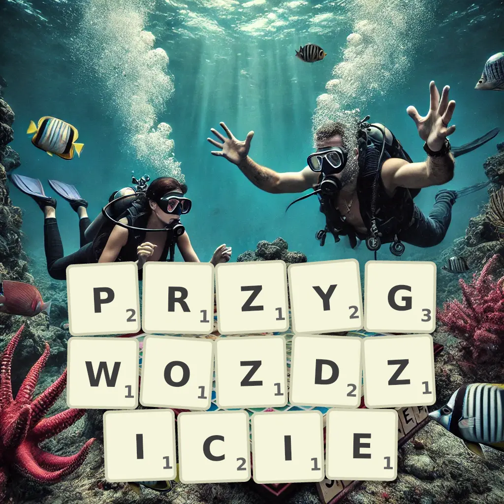 Słowa z liter PRZYGWOŹDZICIE