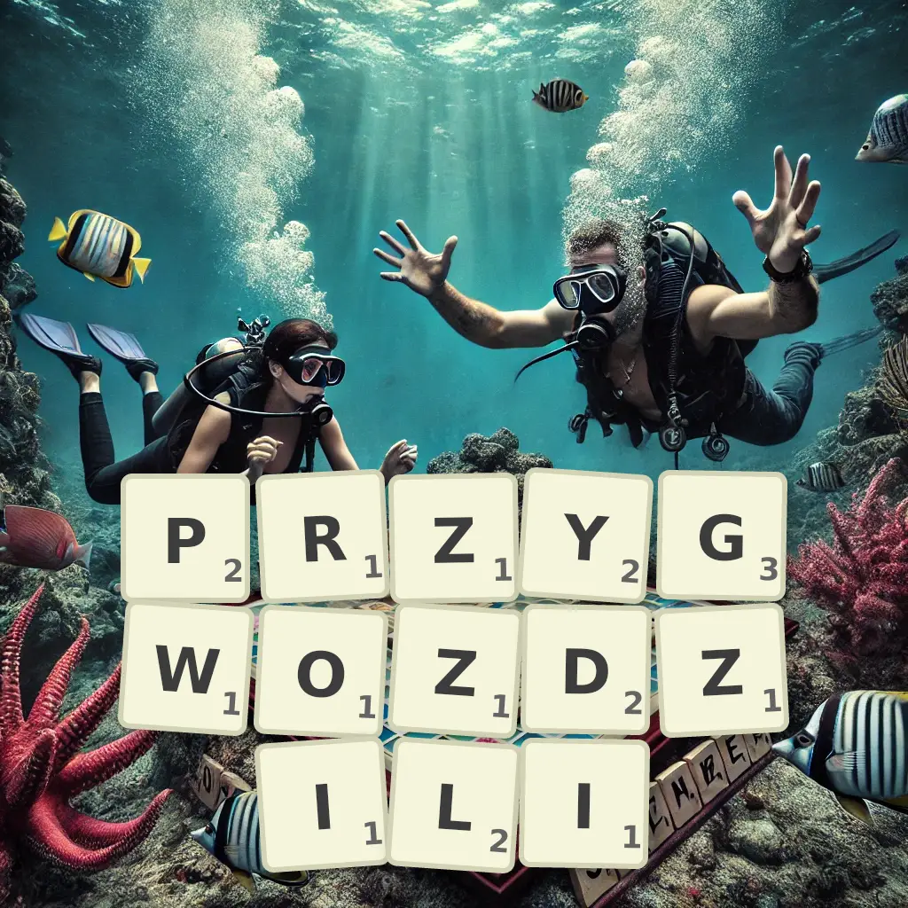 Słowa z liter PRZYGWOŹDZILI