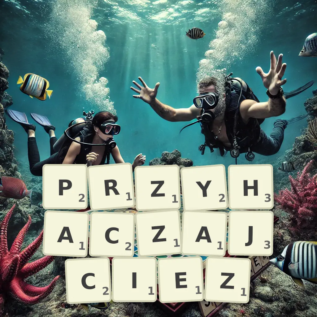 Słowa z liter PRZYHACZAJCIEŻ