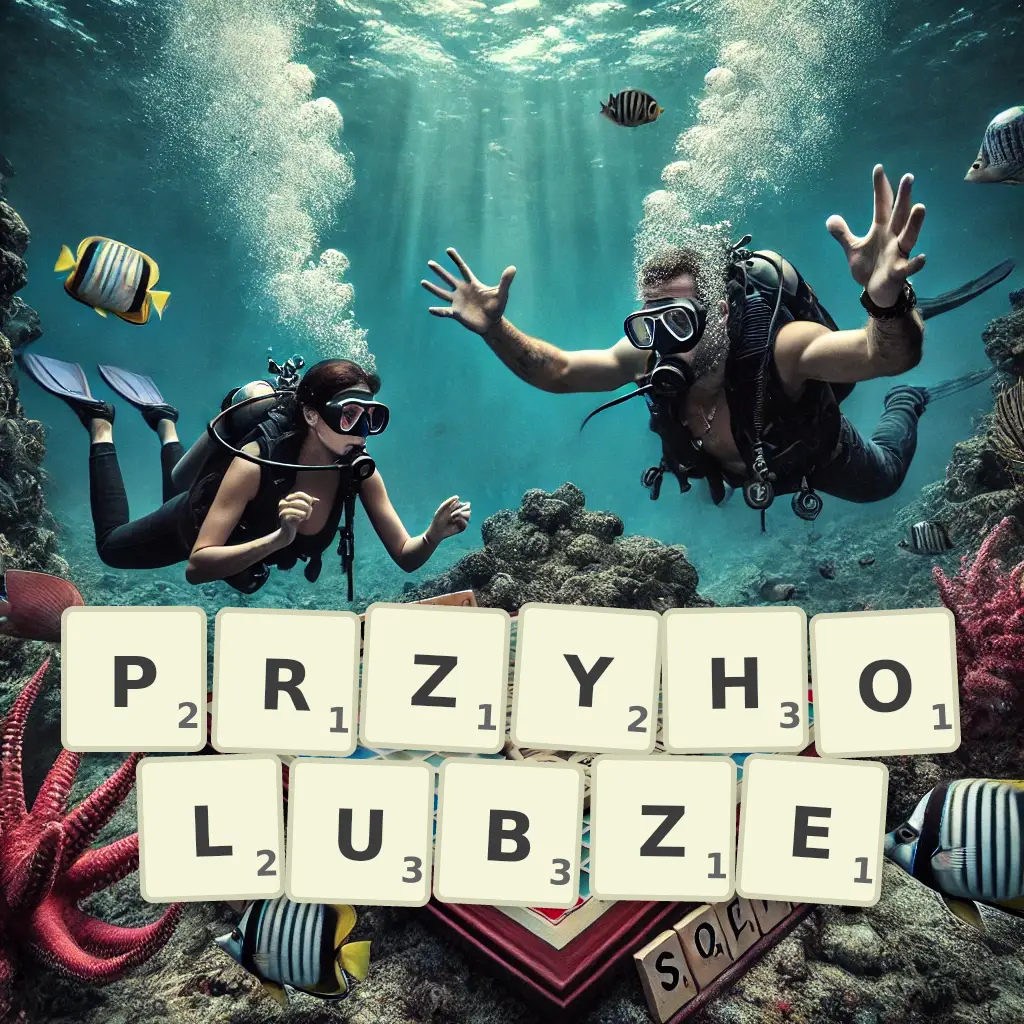 Słowa z liter PRZYHOŁUBŻE