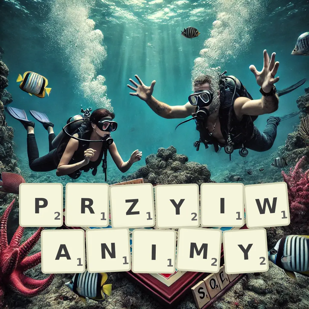 Słowa z liter PRZYIWANIMY