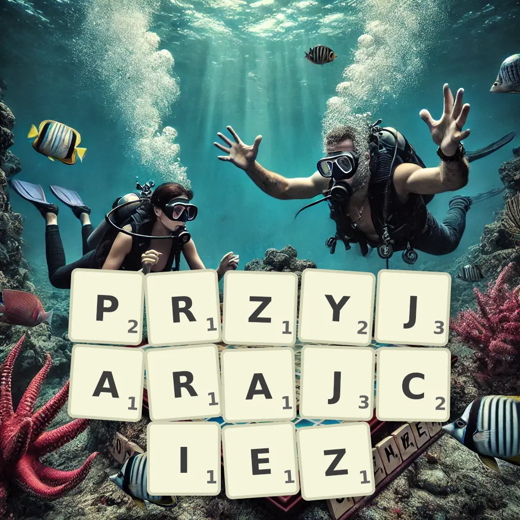 Słowa z liter PRZYJARAJCIEŻ