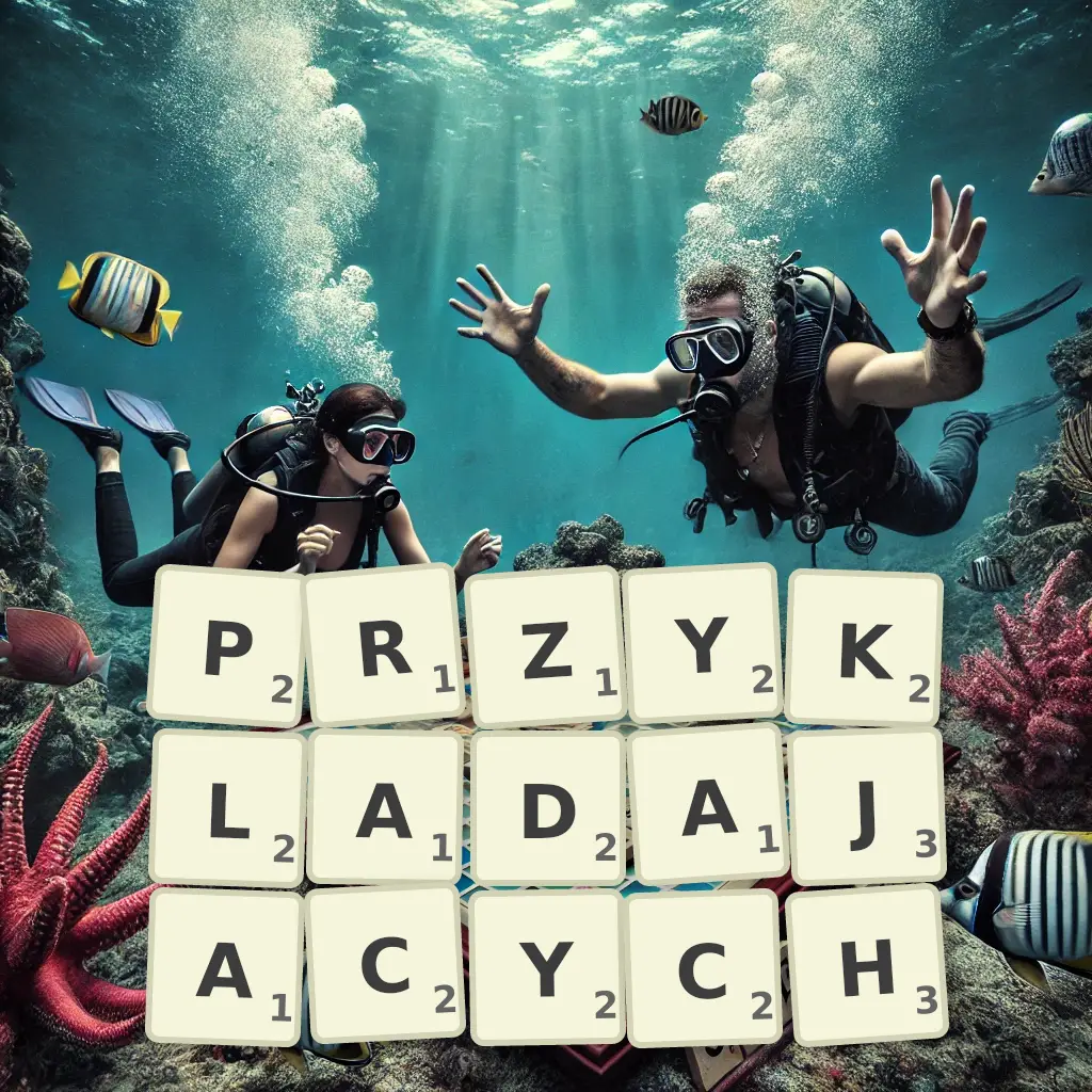Słowa z liter PRZYKŁADAJĄCYCH