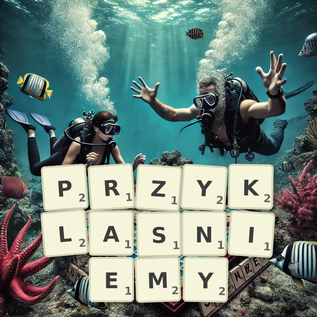 Słowa z liter PRZYKLAŚNIEMY