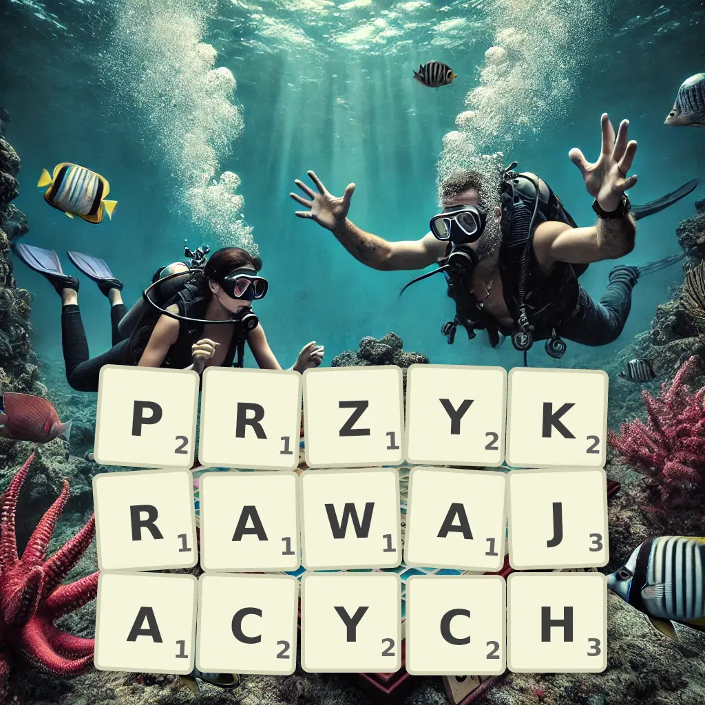 Lista słów z liter PRZYKRAWAJĄCYCH Słowa z liter PRZYKRAWAJĄCYCH