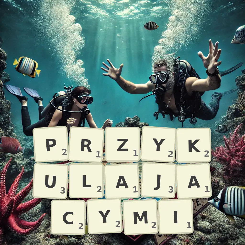 Lista słów z liter PRZYKULAJĄCYMI Słowa z liter PRZYKULAJĄCYMI