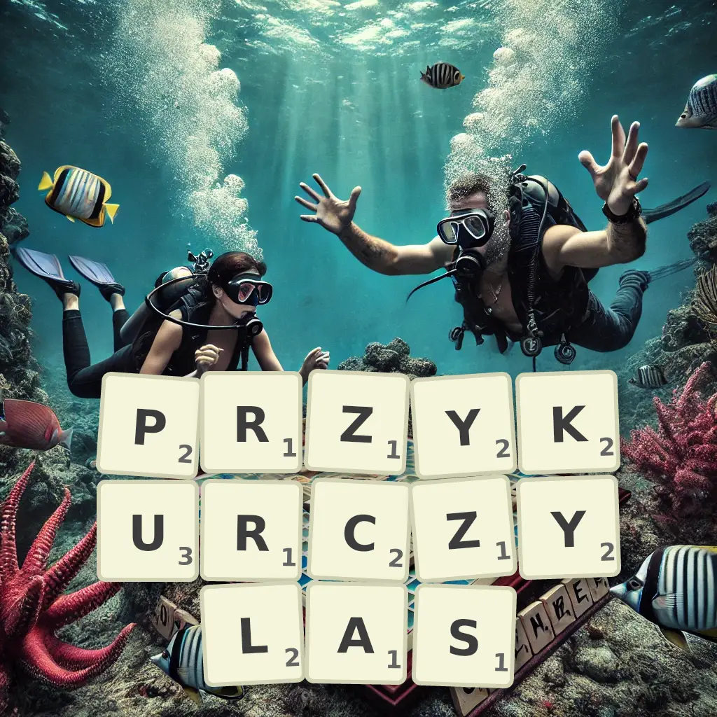 Słowa z liter PRZYKURCZYŁAŚ