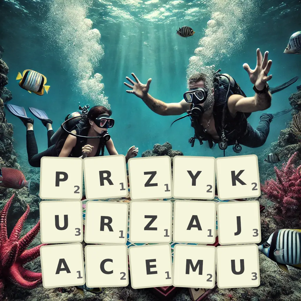 Słowa z liter PRZYKURZAJĄCEMU