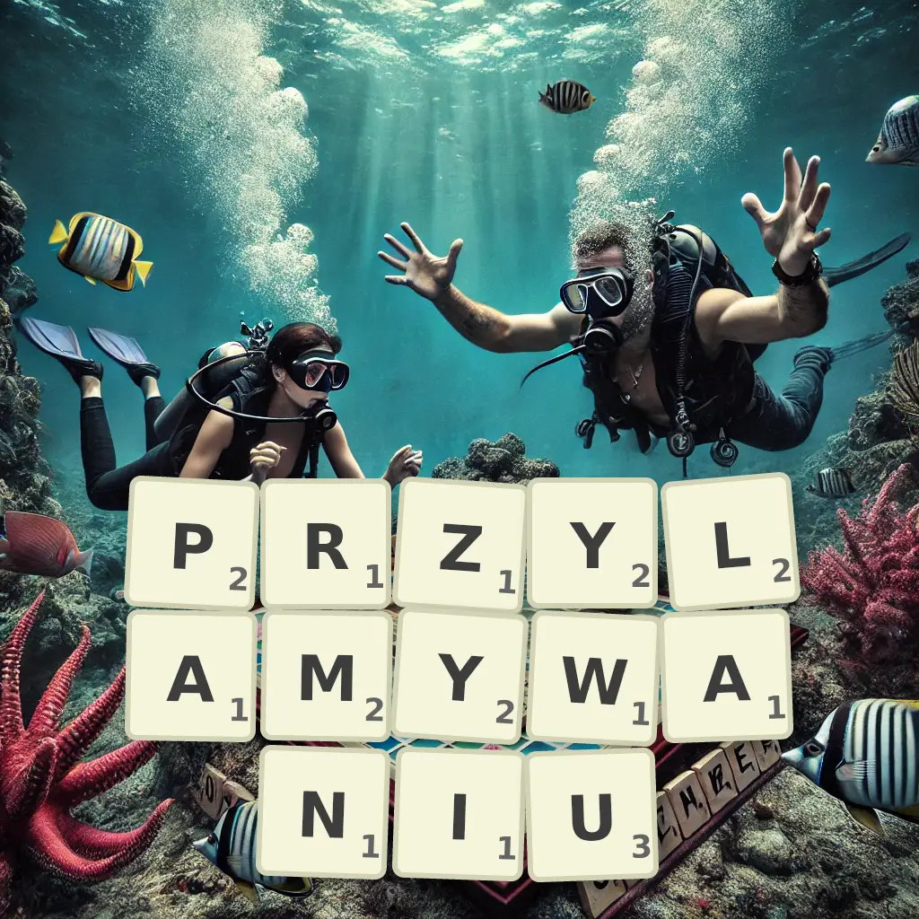 Słowa z liter PRZYŁAMYWANIU