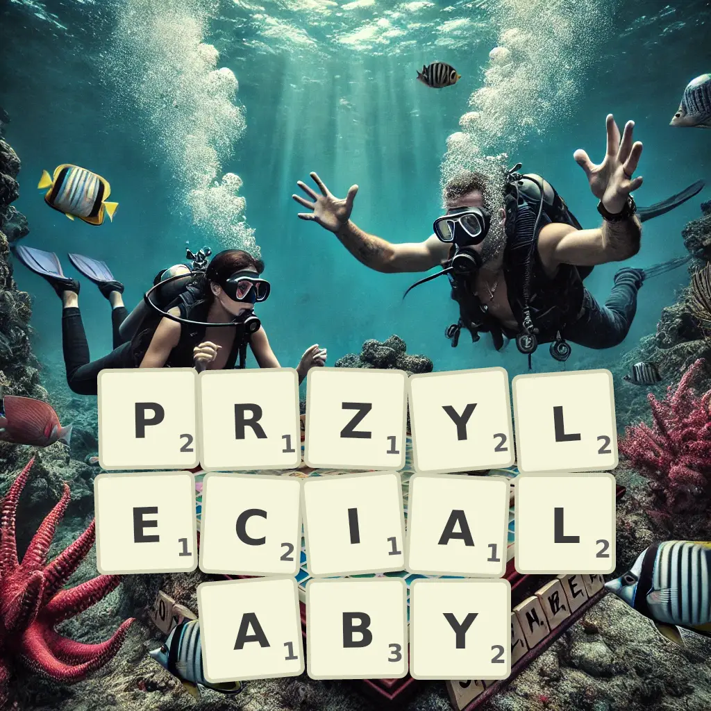 Słowa z liter PRZYLECIAŁABY