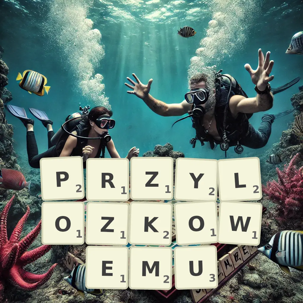 Słowa z liter PRZYŁÓŻKOWEMU