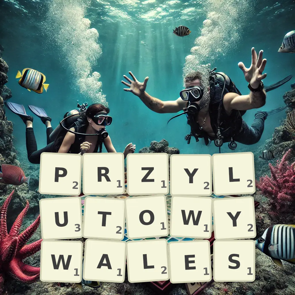 Słowa z liter PRZYLUTOWYWAŁEŚ