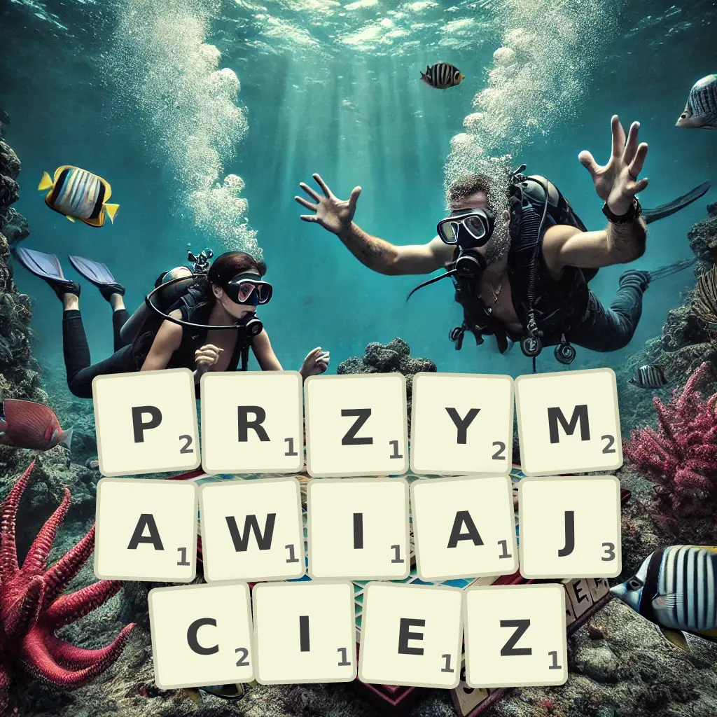 Słowa z liter PRZYMAWIAJCIEŻ