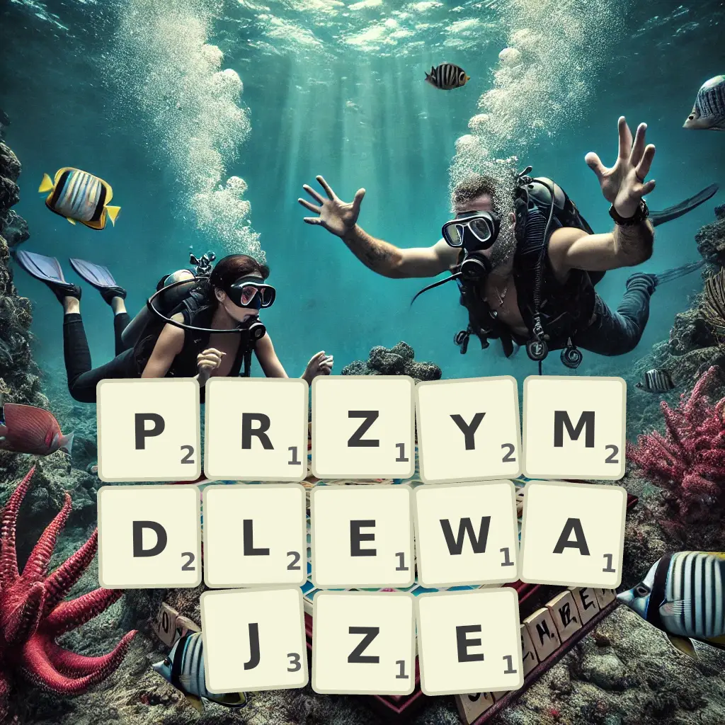 Słowa z liter PRZYMDLEWAJŻE
