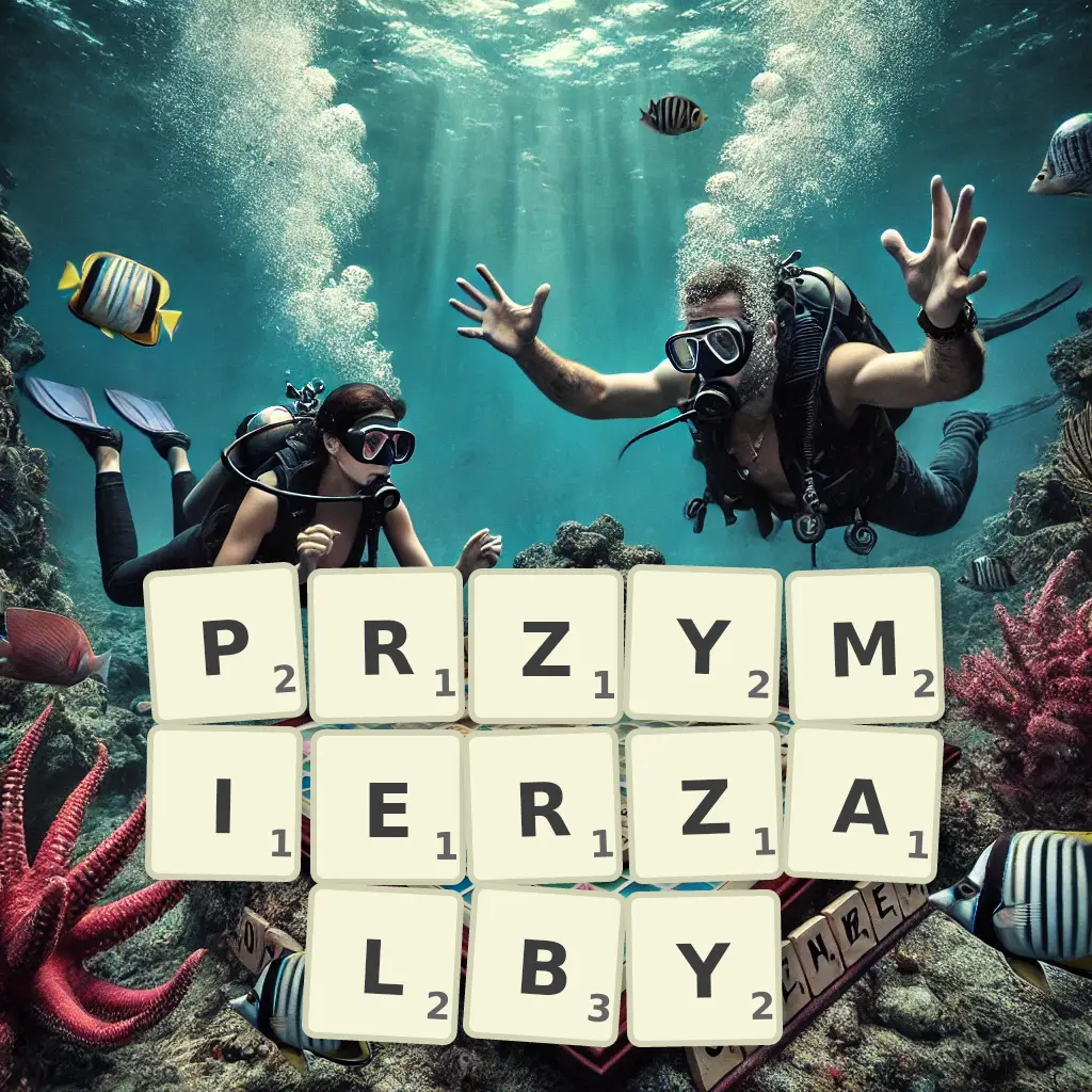 Słowa z liter PRZYMIERZAŁBY