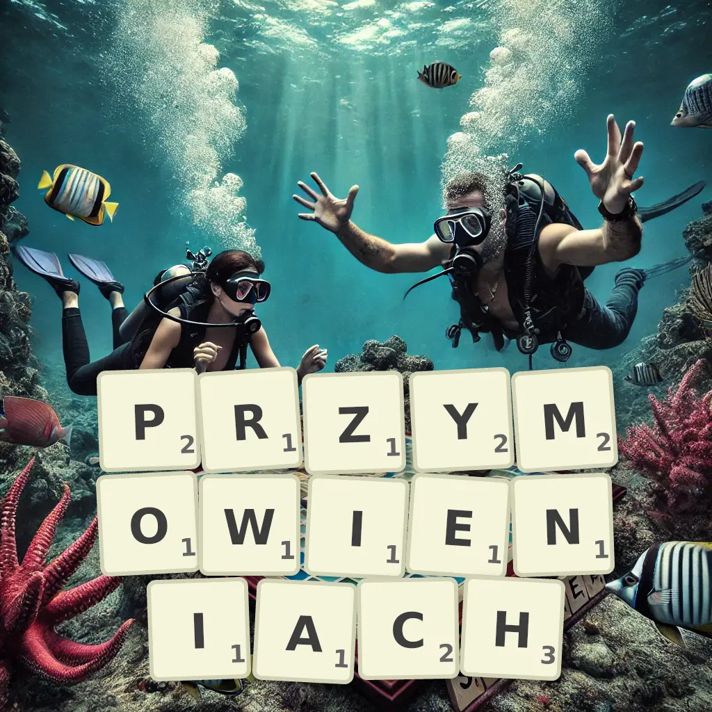 Słowa z liter PRZYMÓWIENIACH