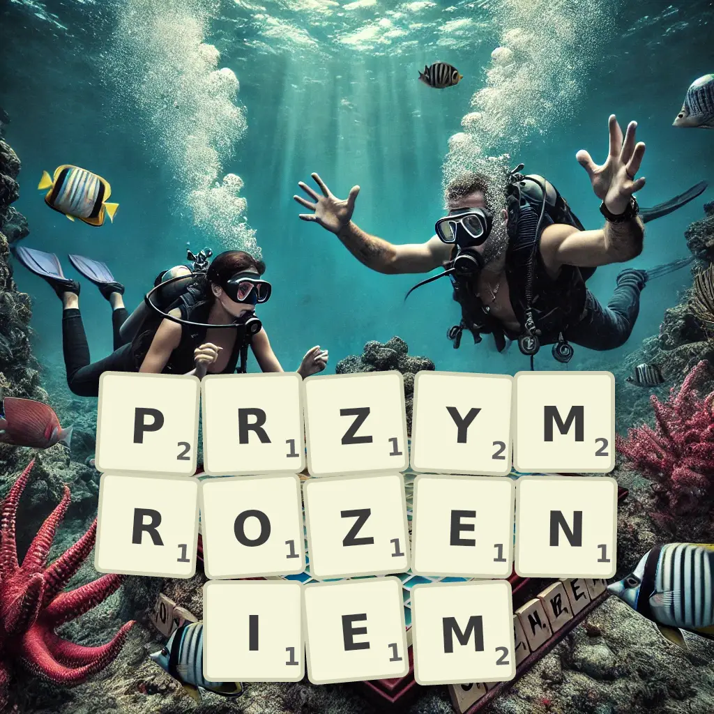 Słowa z liter PRZYMROŻENIEM