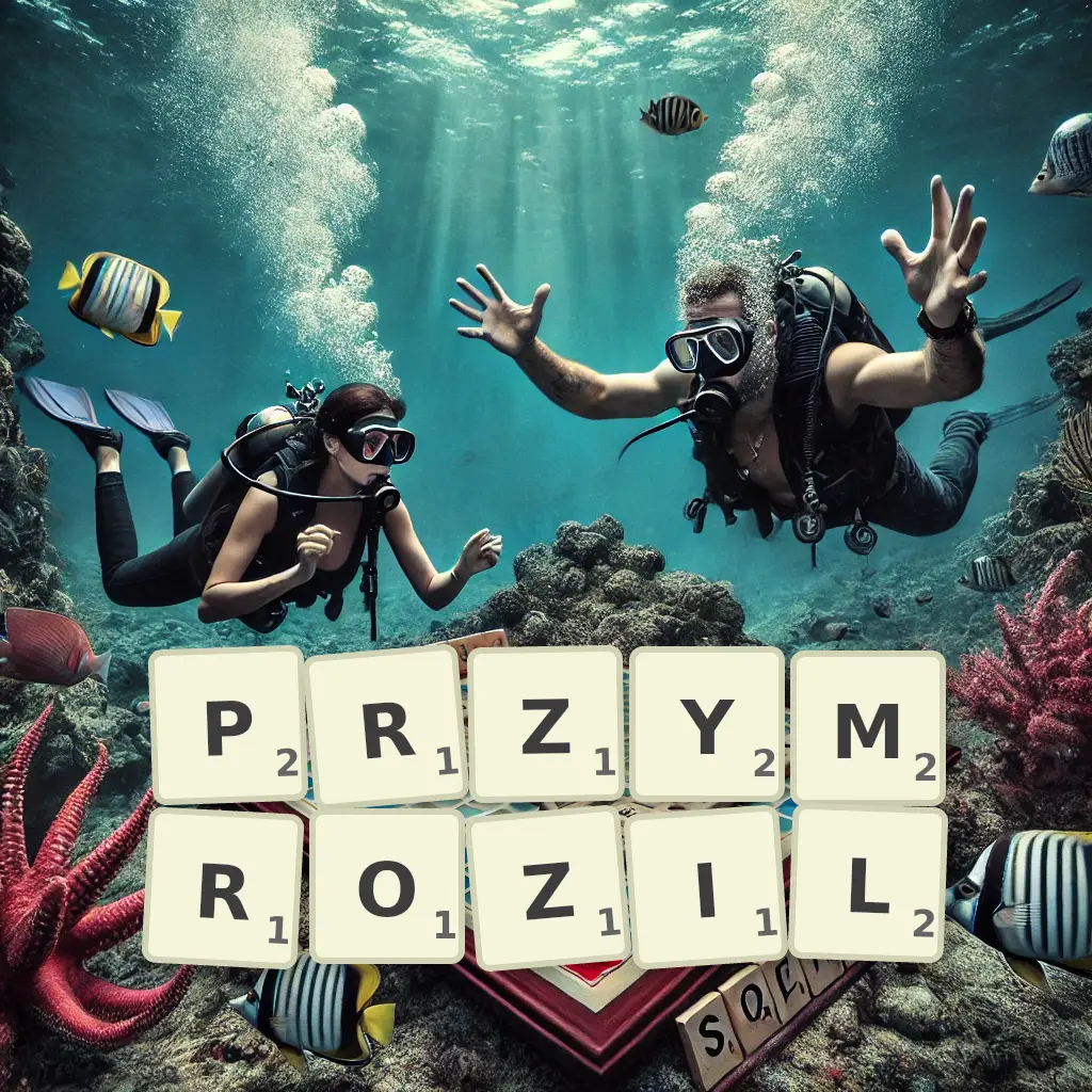 Słowa z liter PRZYMROZIŁ