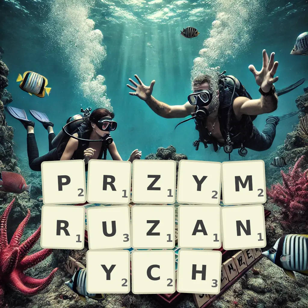 Lista słów z liter PRZYMRUŻANYCH Słowa z liter PRZYMRUŻANYCH