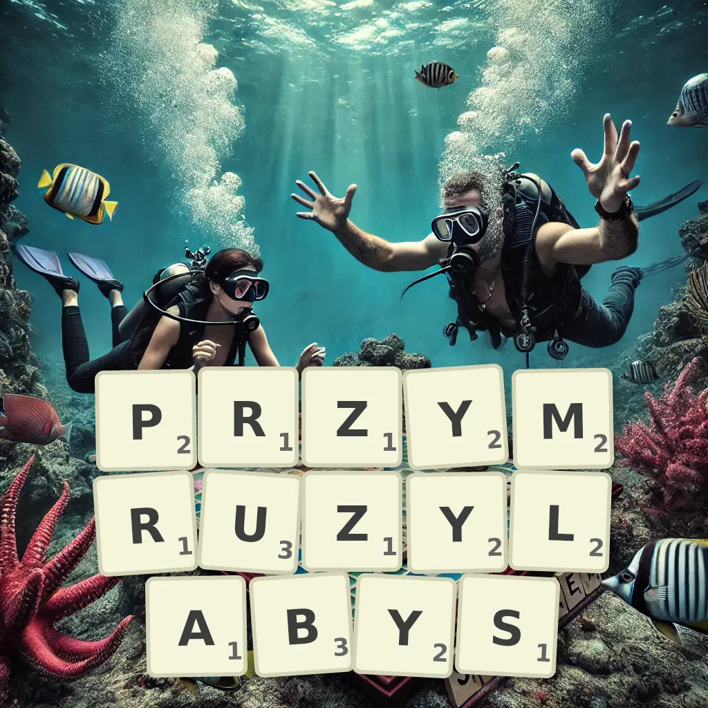 Słowa z liter PRZYMRUŻYŁABYŚ